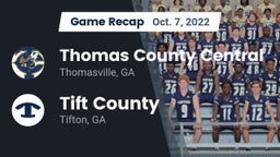 Recap: Thomas County Central  vs. Tift County  2022