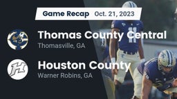 Recap: Thomas County Central  vs. Houston County  2023