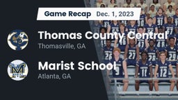 Recap: Thomas County Central  vs. Marist School 2023