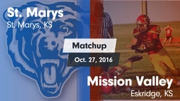 Matchup: St. Marys vs. Mission Valley  2016