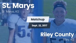 Matchup: St. Marys vs. Riley County  2017