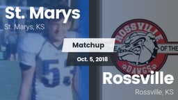 Matchup: St. Marys vs. Rossville  2018