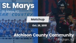 Matchup: St. Marys vs. Atchison County Community  2018