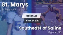 Matchup: St. Marys vs. Southeast of Saline  2019