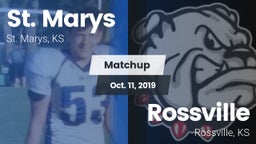 Matchup: St. Marys vs. Rossville  2019