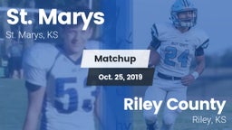 Matchup: St. Marys vs. Riley County  2019