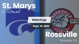 Matchup: St. Marys vs. Rossville  2020