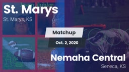 Matchup: St. Marys vs. Nemaha Central  2020