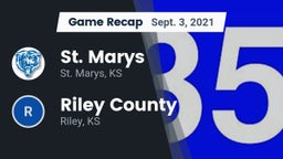Recap: St. Marys  vs. Riley County  2021