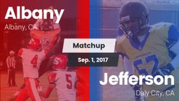 Matchup: Albany vs. Jefferson  2017
