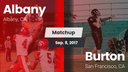 Matchup: Albany vs. Burton  2017