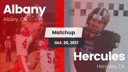 Matchup: Albany vs. Hercules  2017
