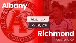 Matchup: Albany vs. Richmond  2018