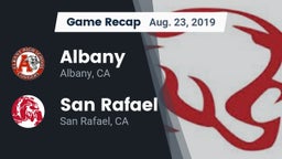 Recap: Albany  vs. San Rafael  2019