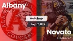 Matchup: Albany vs. Novato  2019