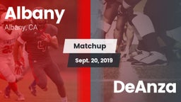 Matchup: Albany vs. DeAnza  2019