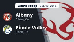Recap: Albany  vs. Pinole Valley  2019