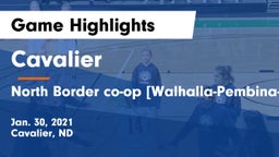 Cavalier  vs North Border co-op [Walhalla-Pembina-Neche]  Game Highlights - Jan. 30, 2021