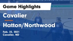 Cavalier  vs Hatton/Northwood  Game Highlights - Feb. 22, 2021