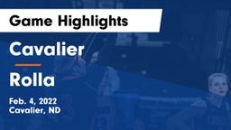 Cavalier  vs Rolla  Game Highlights - Feb. 4, 2022