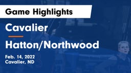 Cavalier  vs Hatton/Northwood  Game Highlights - Feb. 14, 2022