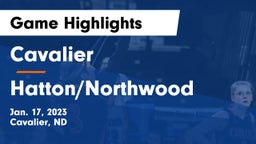 Cavalier  vs Hatton/Northwood  Game Highlights - Jan. 17, 2023