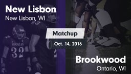Matchup: New Lisbon vs. Brookwood  2016