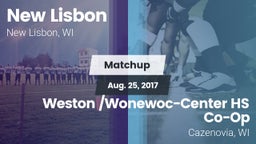 Matchup: New Lisbon vs. Weston /Wonewoc-Center HS Co-Op 2017