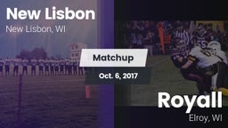 Matchup: New Lisbon vs. Royall  2017