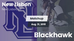 Matchup: New Lisbon vs. Blackhawk 2018