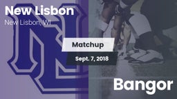 Matchup: New Lisbon vs. Bangor 2018