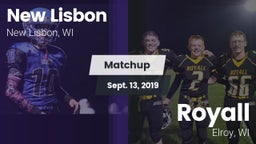 Matchup: New Lisbon vs. Royall  2019