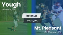 Matchup: Yough vs. Mt. Pleasant  2017