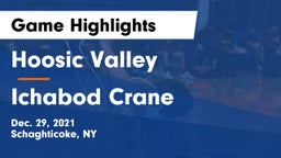 Hoosic Valley  vs Ichabod Crane Game Highlights - Dec. 29, 2021