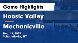 Hoosic Valley  vs Mechanicville  Game Highlights - Dec. 15, 2023