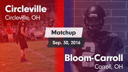 Matchup: Circleville vs. Bloom-Carroll  2016