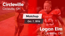 Matchup: Circleville vs. Logan Elm  2016