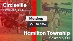 Matchup: Circleville vs. Hamilton Township  2016