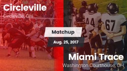 Matchup: Circleville vs. Miami Trace  2017