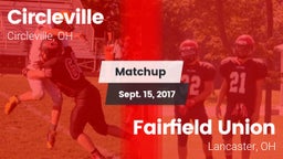 Matchup: Circleville vs. Fairfield Union  2017