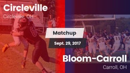 Matchup: Circleville vs. Bloom-Carroll  2017