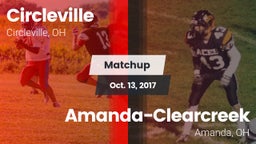 Matchup: Circleville vs. Amanda-Clearcreek  2017