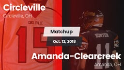 Matchup: Circleville vs. Amanda-Clearcreek  2018