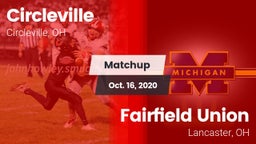 Matchup: Circleville vs. Fairfield Union  2020