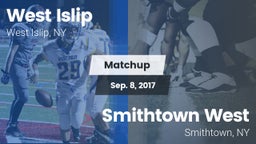 Matchup: West Islip vs. Smithtown West  2017