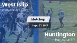 Matchup: West Islip vs. Huntington  2017