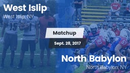 Matchup: West Islip vs. North Babylon  2017