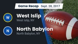 Recap: West Islip  vs. North Babylon  2017