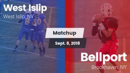 Matchup: West Islip vs. Bellport  2018