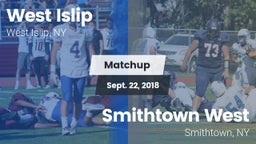 Matchup: West Islip vs. Smithtown West  2018